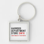 HARRODS DEPARTMENT STORE  Metal Keychains
