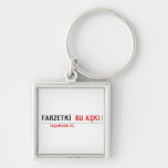 FARZETKİ   Metal Keychains