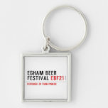 EGHAM BEER FESTIVAL  Metal Keychains