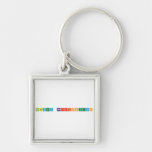INGENIERA BARRIONUEVO  Metal Keychains