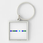 Higgs in space  Metal Keychains