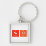 Neat  Metal Keychains