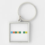 SCIENCE LAB  Metal Keychains