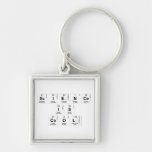 Science
 Is
 Cool  Metal Keychains