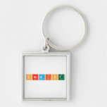 chemist  Metal Keychains
