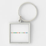 What elements are in your name? 
   Metal Keychains
