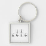 Hn
 Horneros  Metal Keychains