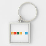 sexto A  Metal Keychains