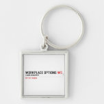 Workplace Options  Metal Keychains