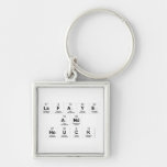 LaFaye
 and
 Houck  Metal Keychains