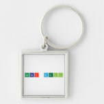 Amber Mell  Metal Keychains