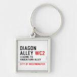 Diagon  Alley  Metal Keychains