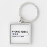 Avenue Homes   Metal Keychains