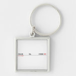COLLEN.             KA.                 ATHINY  Metal Keychains