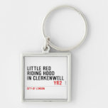 Little Red  Riding Hood  in CLERKENWELL   Metal Keychains