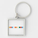 CHem is try  Metal Keychains