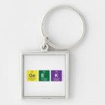 Geek  Metal Keychains