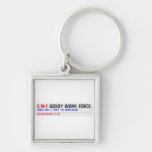 G.W.F  Metal Keychains