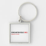 WINCANTON ROAD  Metal Keychains