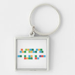I love you
 You love me
 
 WE NO DO NO BARNY
 AROUND HERE  Metal Keychains