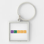 French  Metal Keychains