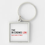 The  In-Crowd  Metal Keychains