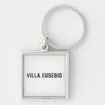 Villa EUSEBIO  Metal Keychains