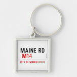 MAINE RD   Metal Keychains