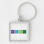 Nadine  Metal Keychains