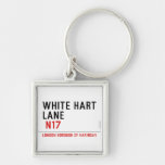 white hart lane   Metal Keychains