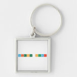 SCIENCE HUMOR  Metal Keychains