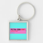 petra don  Metal Keychains