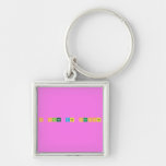 O olho das pessoas  Metal Keychains