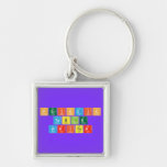 Periodic
 Table
 Writer  Metal Keychains