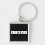 science  Metal Keychains