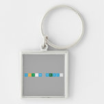 You're Weird!  Metal Keychains