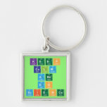KEEP
 CALM
 AND
 DO
 SCIENCE  Metal Keychains