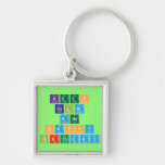 KEEP
 CALM
 AND
 HAPPY
 BIRTHDAY  Metal Keychains