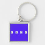 N F d L  Metal Keychains