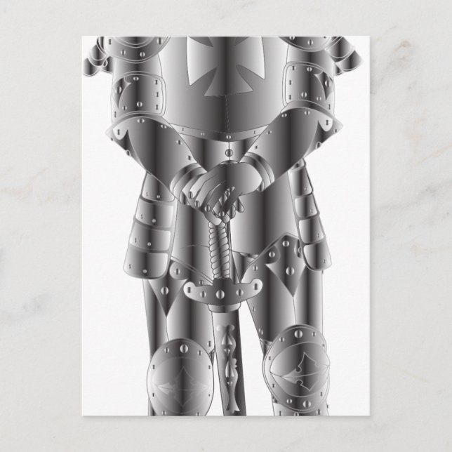Metal Knight Postcard (Front)