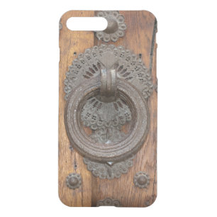 Metal Knocker on Old Wooden Door iPhone 8 Plus/7 Plus Case