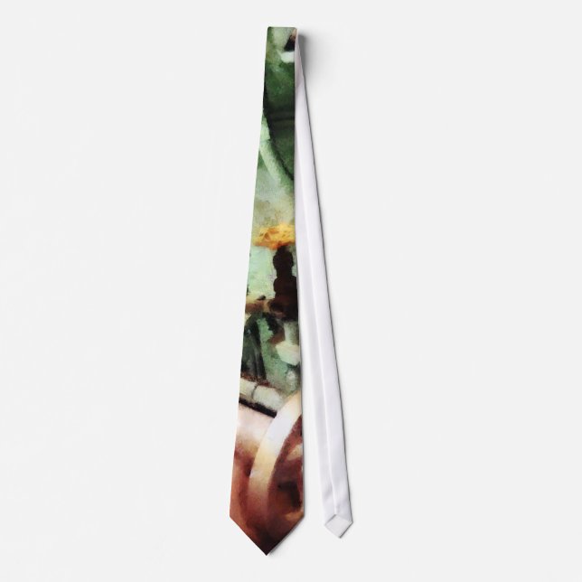 Metal Lathe in Submarine Neck Tie (Front)