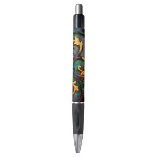 Metal Leaves Pen