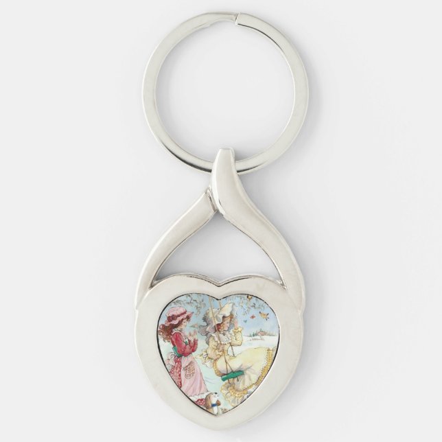 Metal Llavero Sarah Kay Keychain (Front)