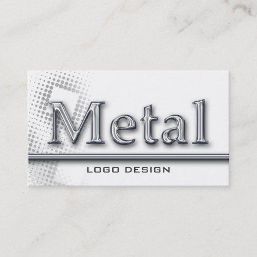 METAL LOGO DESIGN J | Welding Business Cards
