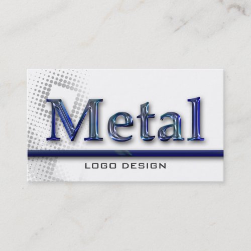 METAL LOGO DESIGN K | Welding Business Cards