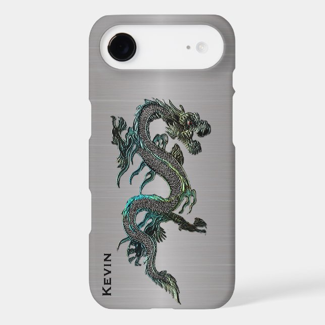 Metal Look Asian Dragon Samsung S7 case (Back)