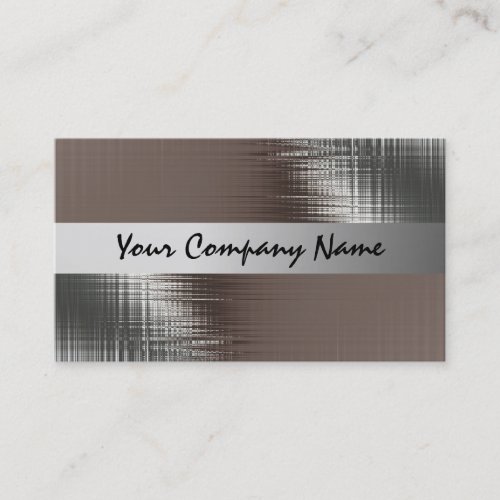 Metal Look Business Cards