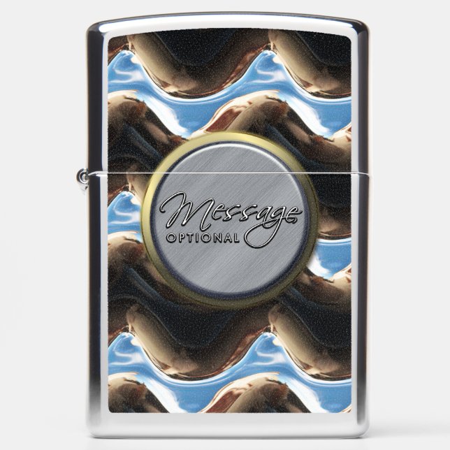 Metal Love 5 Image Options Zippo Lighter (Front)