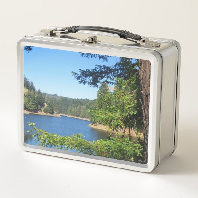 Metal Lunchbox Alpine Lake Fairfax California (Front)
